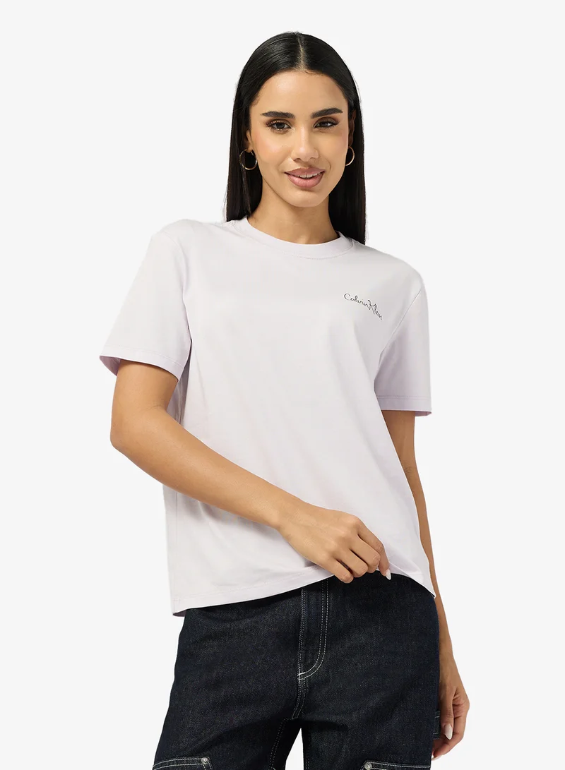 Calvin Klein Jeans Graphic Crew Neck T-Shirt